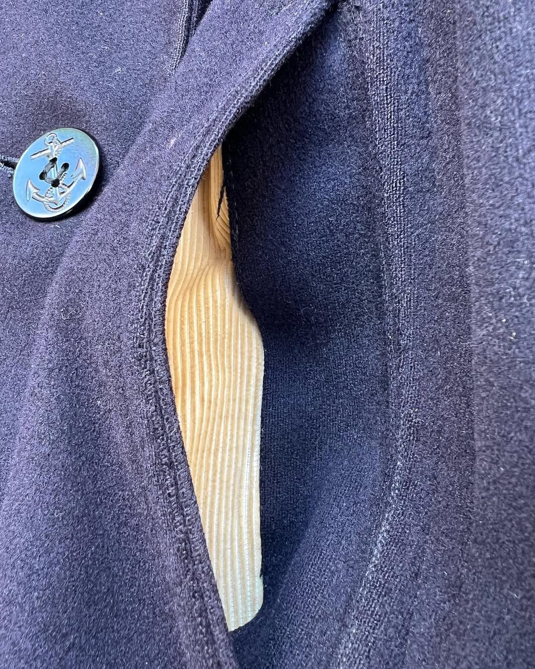 Original Vintage USN Peacoat