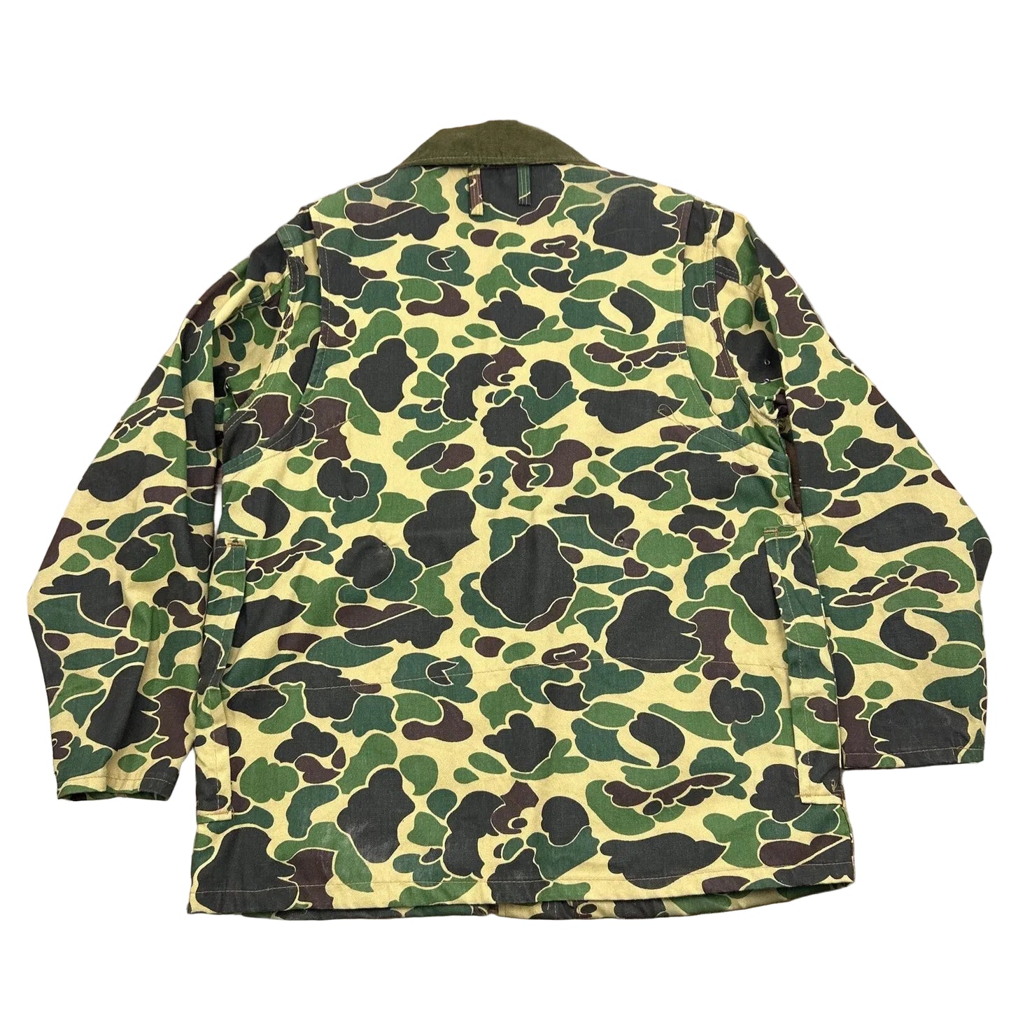 Giacca Duck Camo in cotone Impermeabile