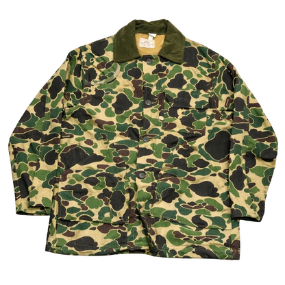 Giacca Duck Camo in cotone Impermeabile