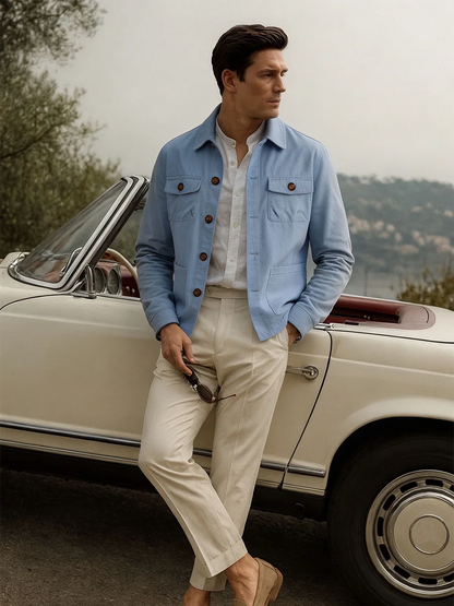 Giacca Trucker in Cotone