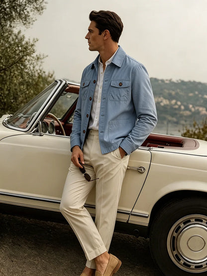 Giacca Trucker in Cotone