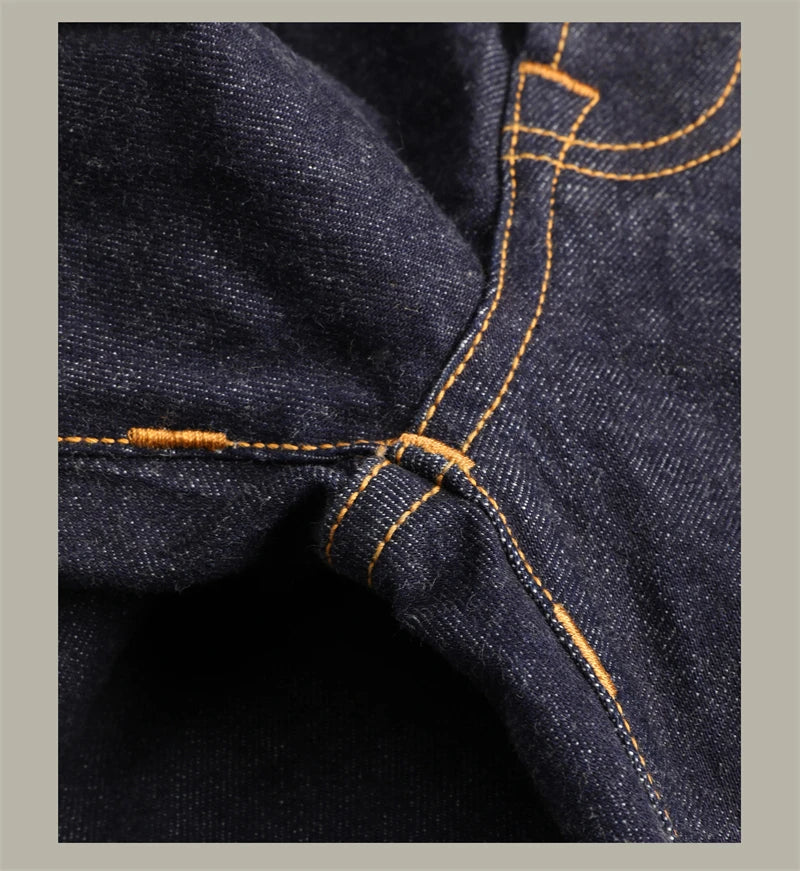 Pantaloni Denim 12oz Slim Straight Jeans