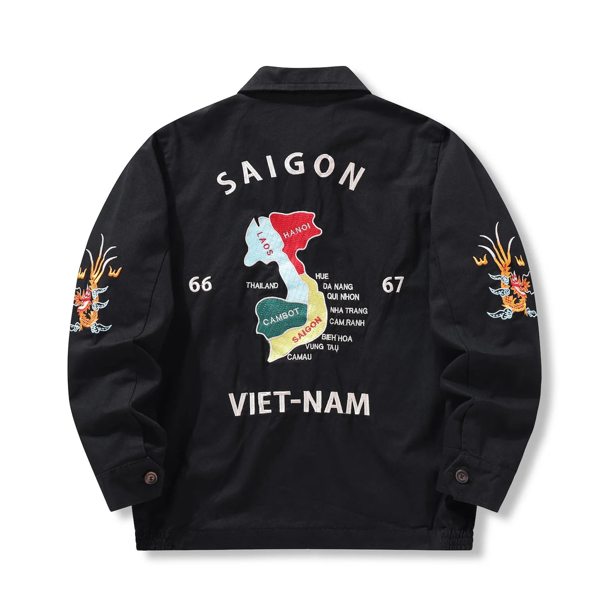 Bomber 1960's Vietnam War Sukajan