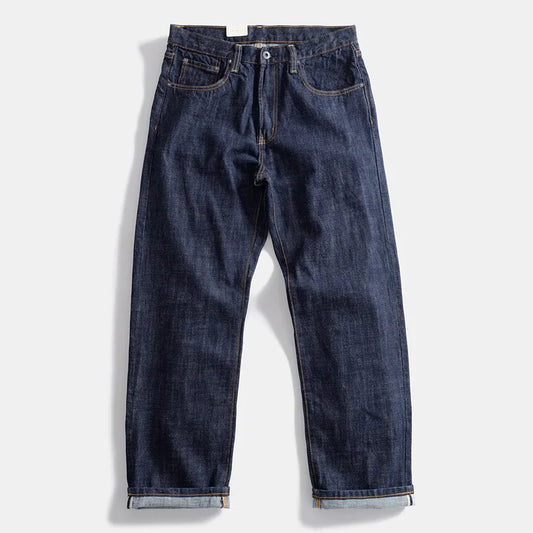 Pantalone Denim Heavy 14 Oz Straight Fit