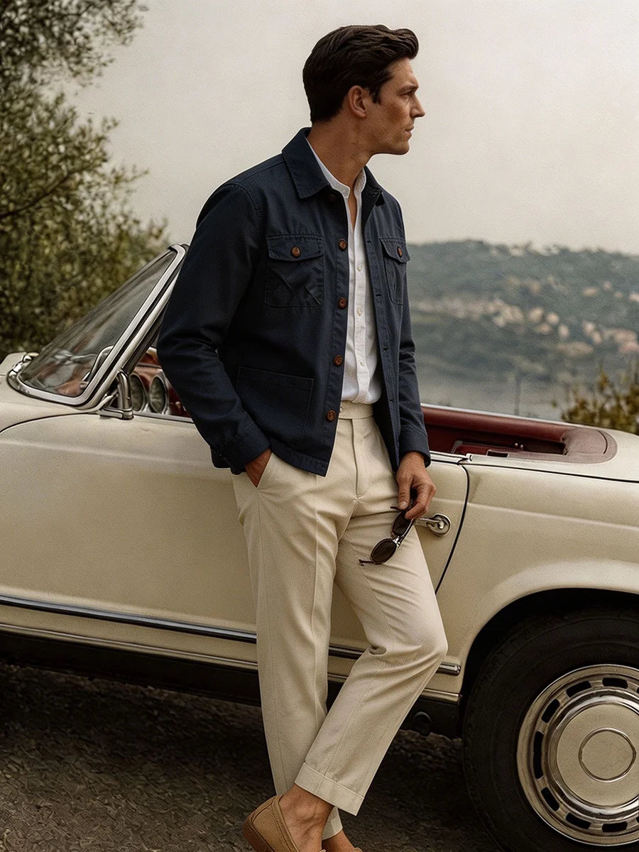 Giacca Trucker in Cotone