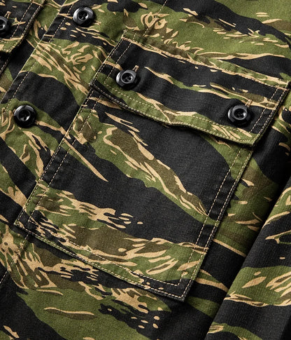 Camicia Utility cotone spesso Tiger Stripe