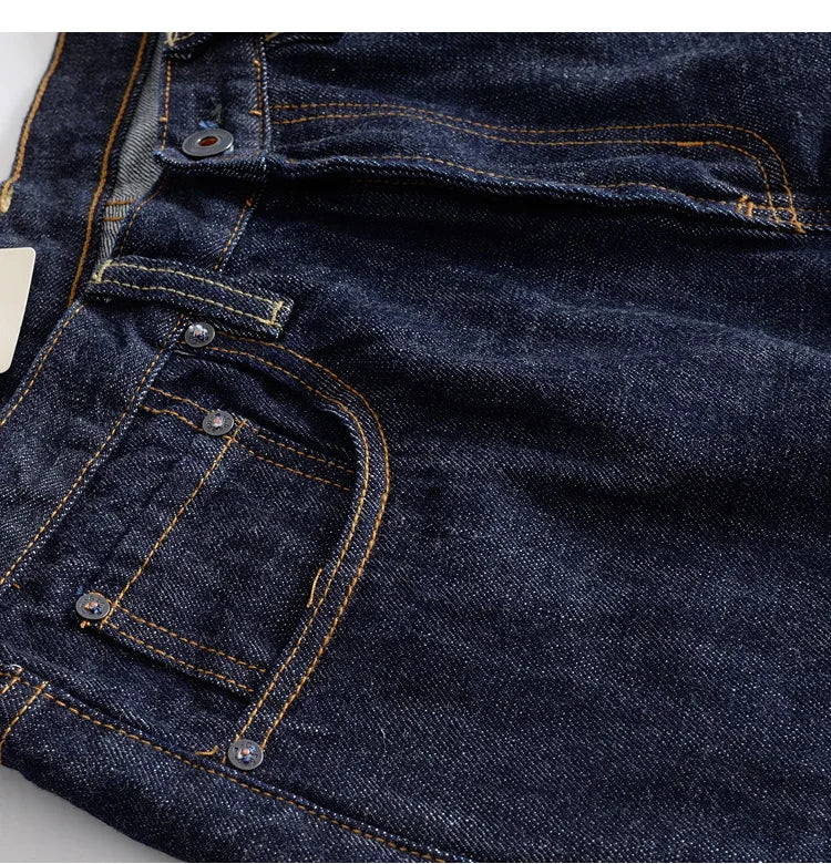 Pantalone Denim Heavy 14 Oz Straight Fit