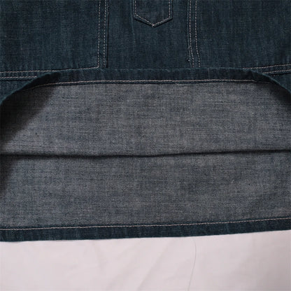 Camicia Blu Denim 1920s US Army Spring