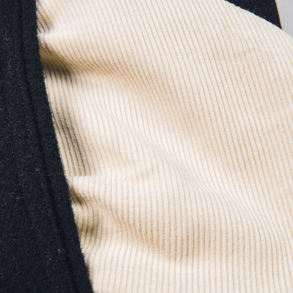 Peacoat Jacket in Lana Us Navy