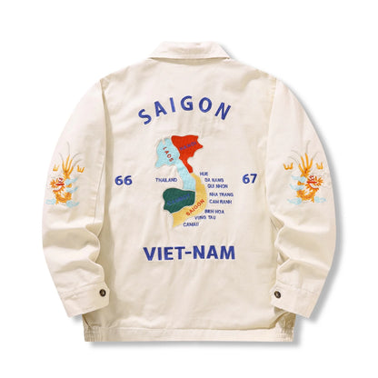 Bomber 1960's Vietnam War Sukajan