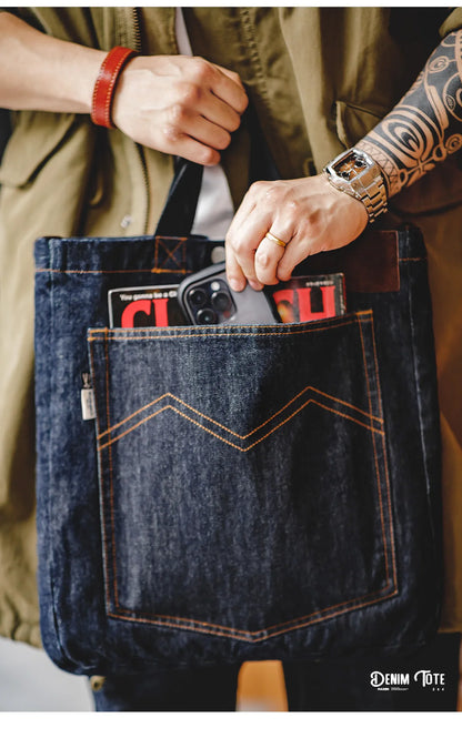 Borsa in Denim 14 Oz