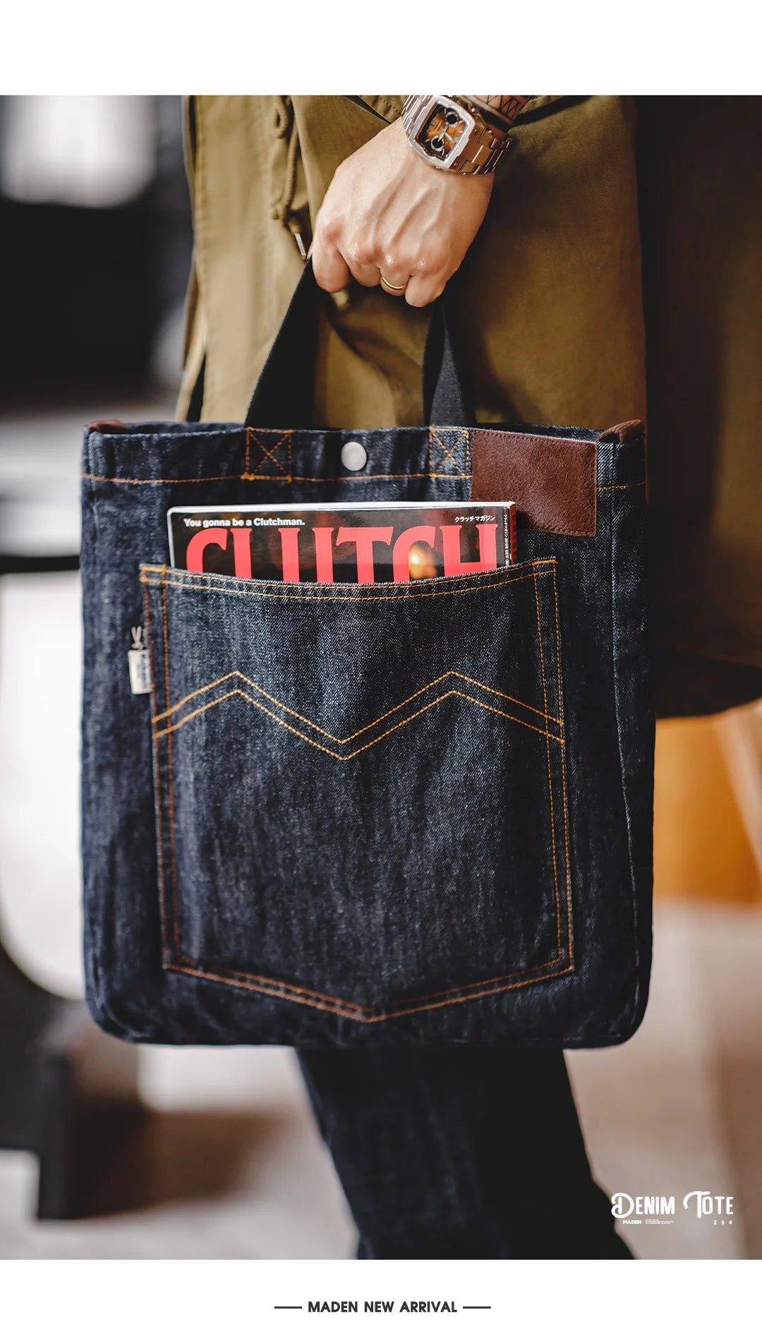 Borsa in Denim 14 Oz