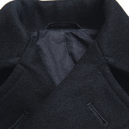 Peacoat Jacket in Lana Us Navy