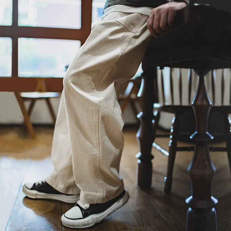 Pantalone Fatigue in Cotone Spesso