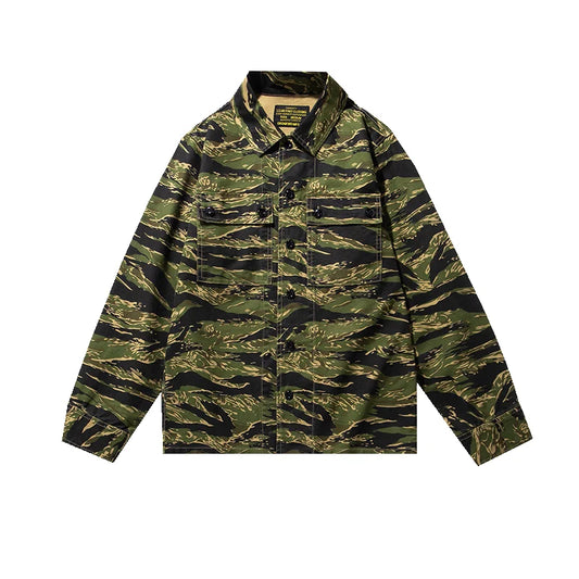 Camicia Utility cotone spesso Tiger Stripe