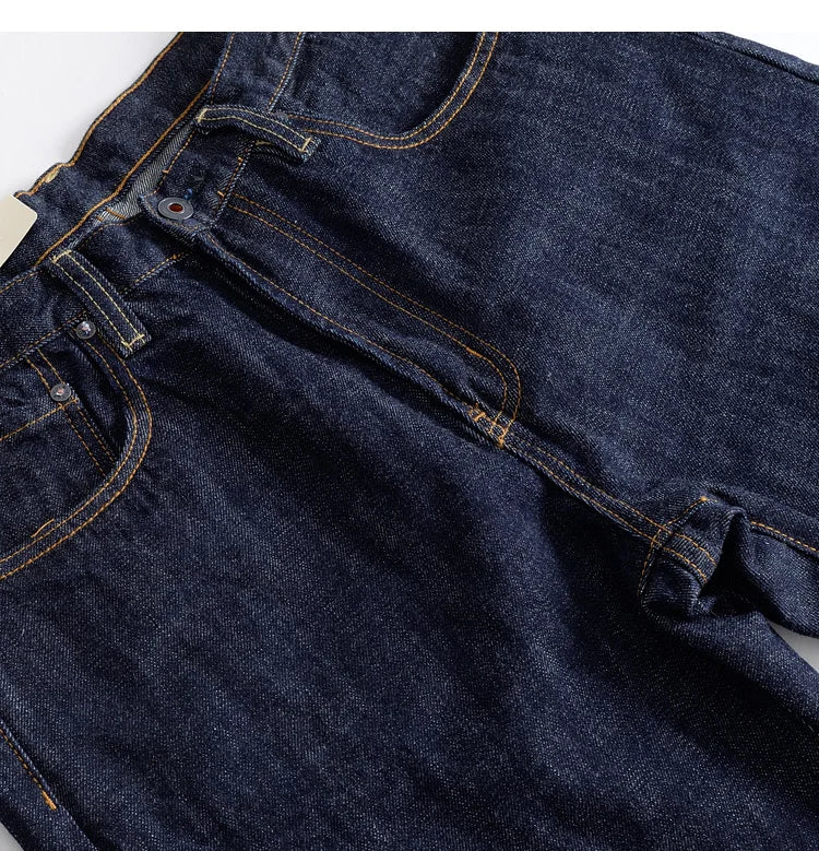 Pantalone Denim Heavy 14 Oz Straight Fit