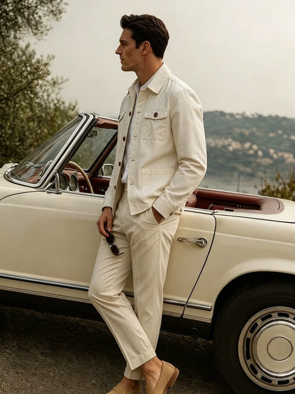 Giacca Trucker in Cotone