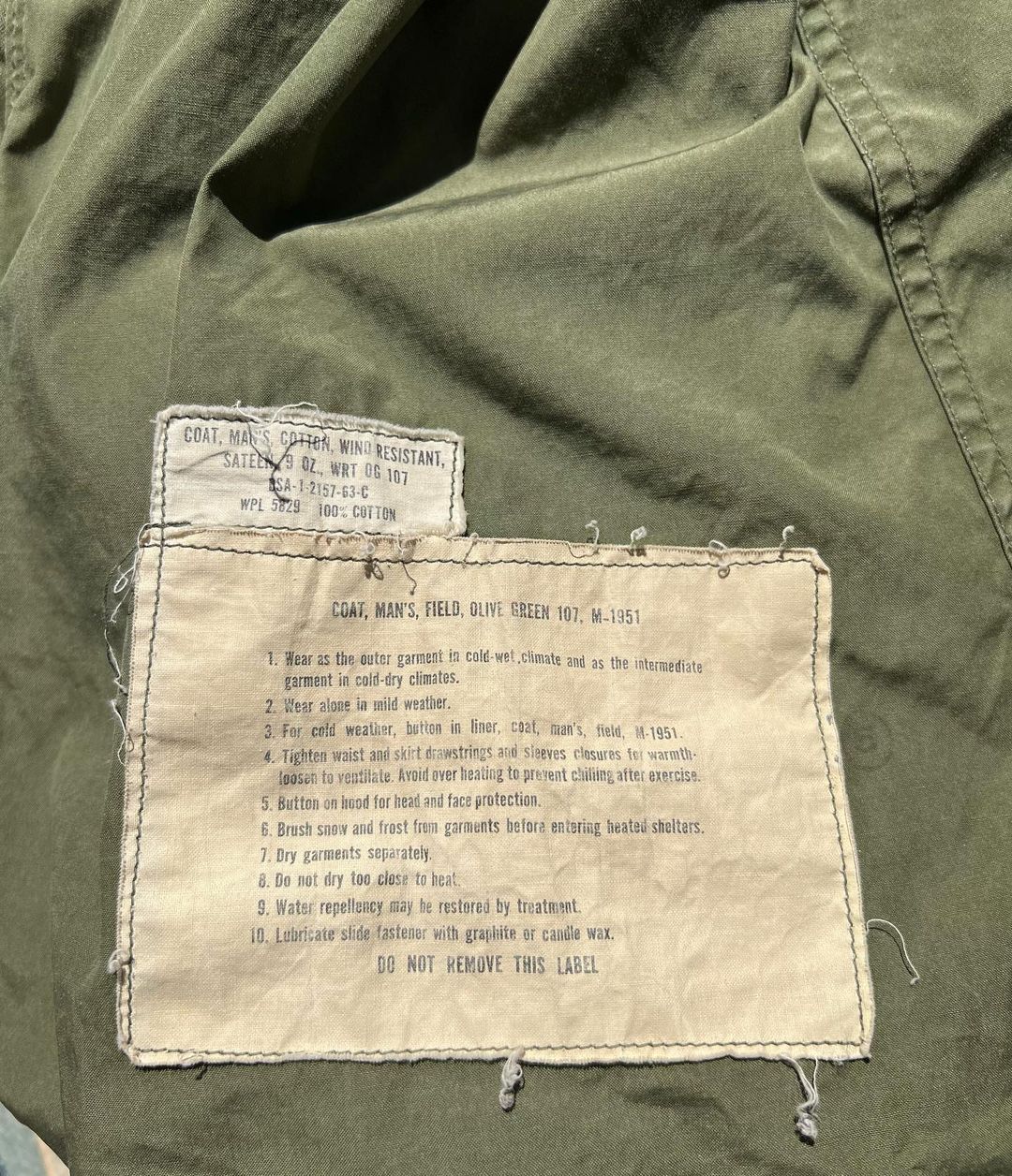 M51 Field Jacket Original Vintage