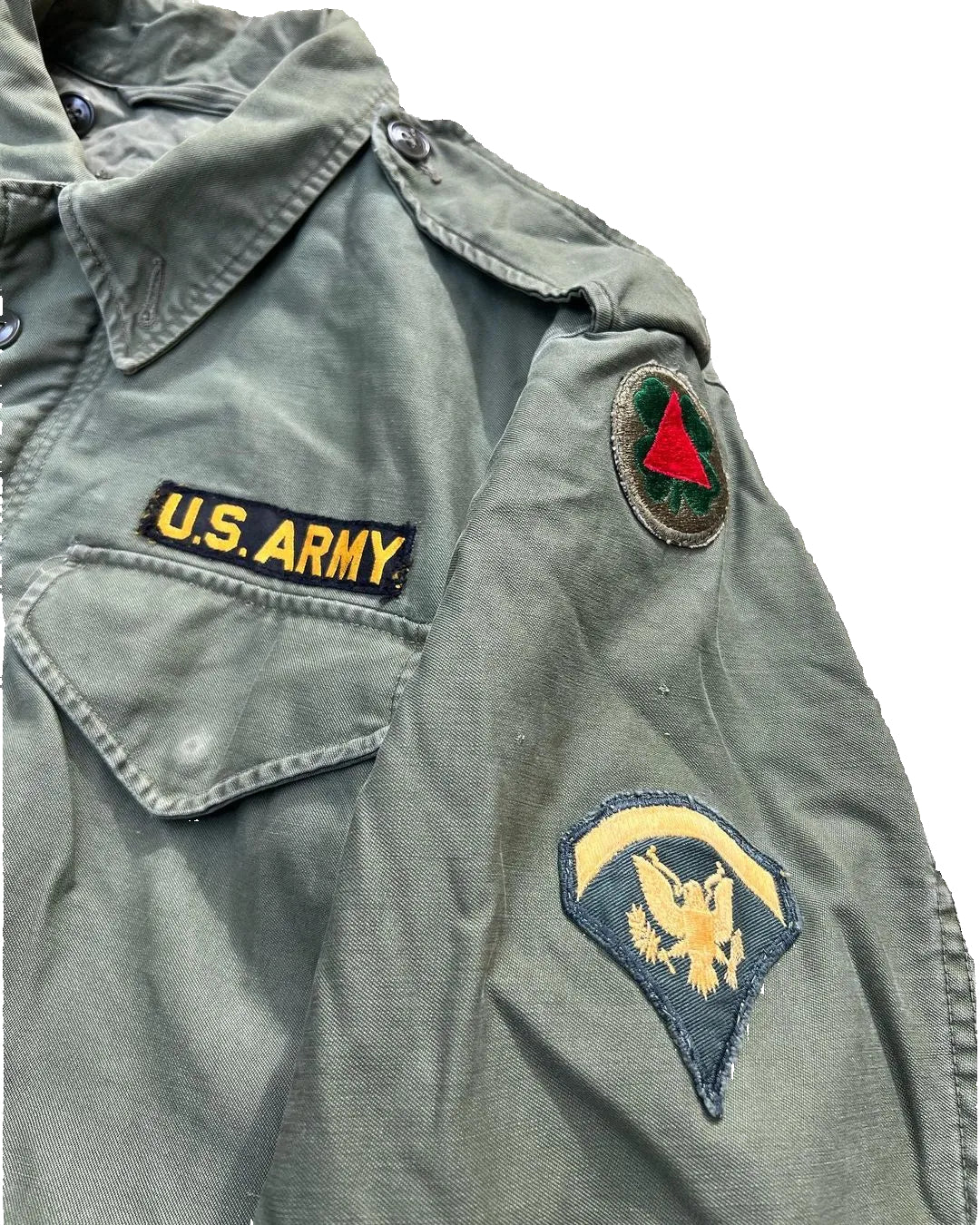 M51 Field Jacket Originale Vintage con Patch