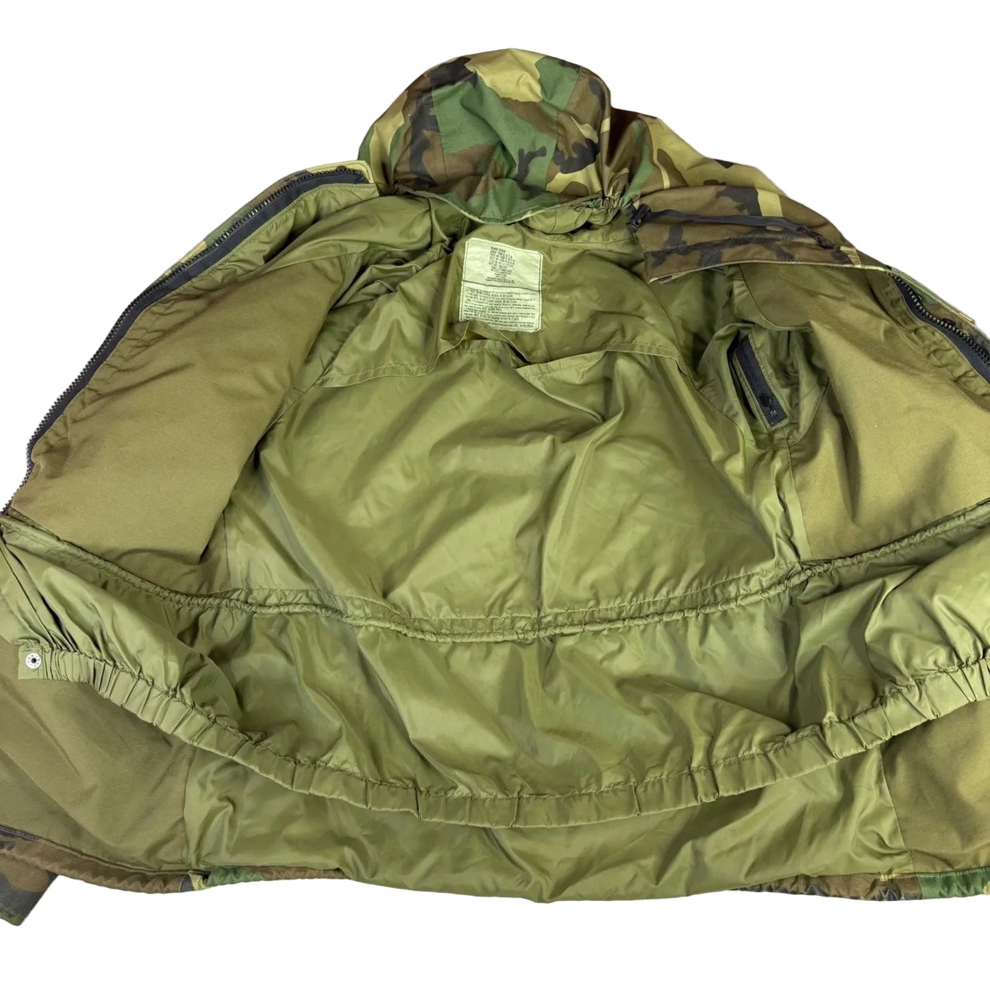 ECWCS Parka Militare Woodland Originale