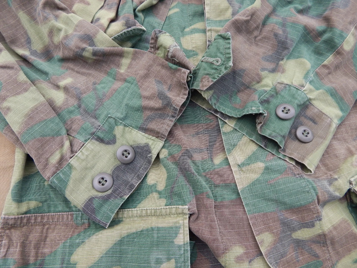 Jungle Jacket Vietnam War U.S. Army ERDL Camouflage  Medium Regular