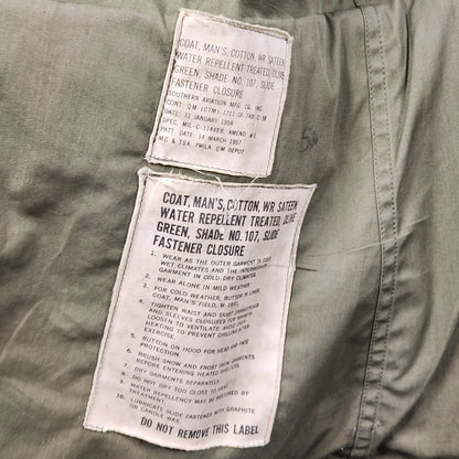 M-51 Field Jacket 1958 – OG-107 U.S. Army Military Jacket