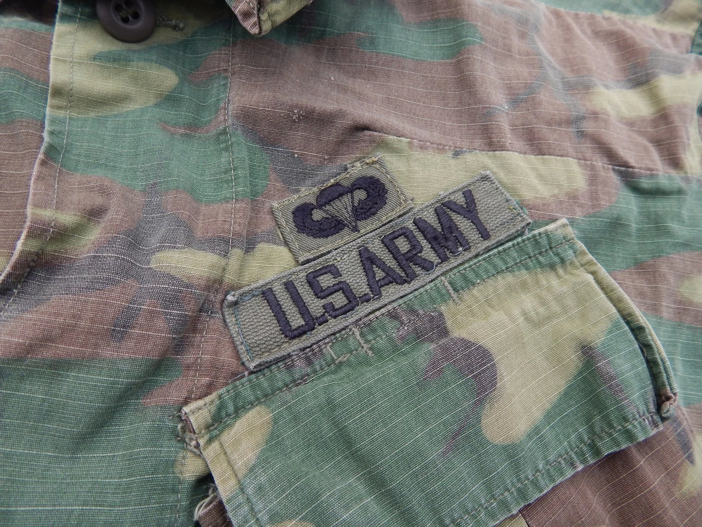 Jungle Jacket Vietnam War U.S. Army ERDL Camouflage  Medium Regular