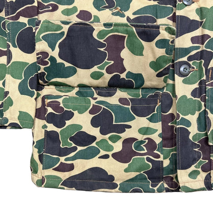 Giacca Duck Camo in cotone Impermeabile