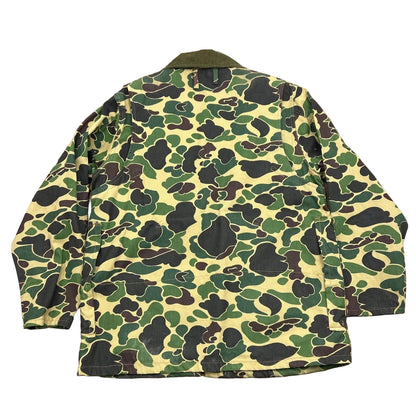 Giacca Duck Camo in cotone Impermeabile