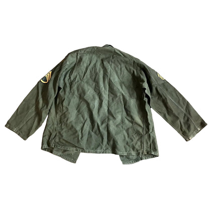 OG-107 Cotton Sateen Army 3rd ACR Cavalry Shirt Vietnam Brave Rifles Large