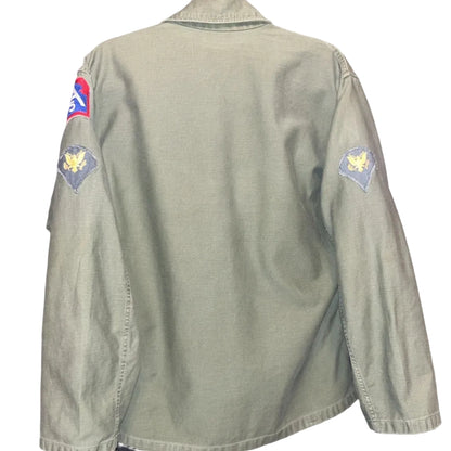 US Army OG-107 Utility Shirt Vietnam Era 5th Army Patched