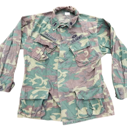 Jungle Jacket Vietnam War U.S. Army ERDL Camouflage  Medium Regular